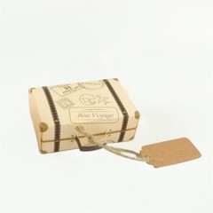 Suitcase Kraft Paper Brown Candy Box Gift Wedding Party Favour Supplies Decor