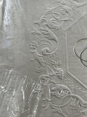 BRIDAL WEDDING SHOWER PARTY INVITATION Embossed Ambassador Hallmark Vintage Gold