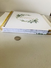 Wedding Planner Organizer Engagement Diary Gift Book Countdown Calendar