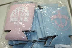 Cooler Can Covers Bride To Be, I Do Crew set of 11 Wedding Bridal Shower Ect