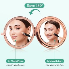 Bridesmaid Gifts for Wedding Day Compact Mirror Bridesmaid Gifts for Women
