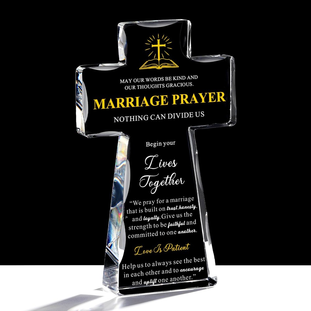 JOASURA Wedding Gifts for Newlyweds 4.3 x 7 inches, Transparent