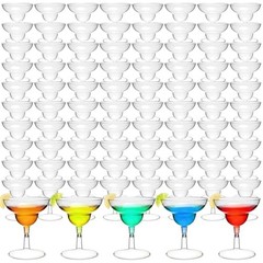 Mini Martini Glasses – 2 Oz – Disposable – Clear – 250 – Disposable