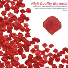 2000PCS Artificial Fake Rose Petals Wedding Event Romantic Night Party Decor USA