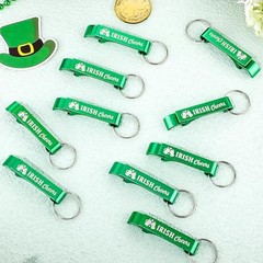 Pieces Bottle Openers Keychain Bulk Green St Patrick’s Beer 25 Irish Cheers
