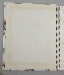 HALLMARK Wedding Keepsake Album Photos Records Floral Embossed *NOS