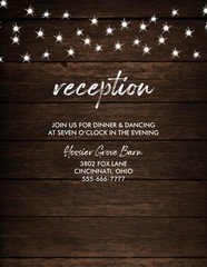 Personalized Boots & Roses Wedding Invitations Digital or Printed (Price for 50)