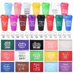 15 Set Employee Appreciation Gifts Bulk Cups Tumblers 16 oz Thank You