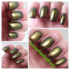Make Chameleon Nail Polish x10 Multi Ultra Fast Color Changing Pearl Pigment Kit