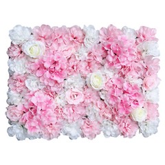 6* Premium Flower Wall Panels Artificial Wedding Decor Party Home Floral Decor