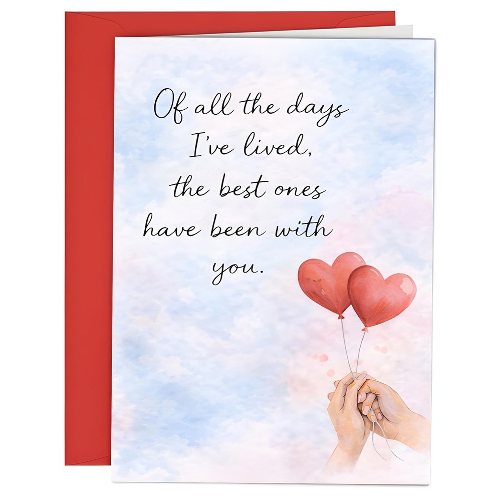 Father’s Day Card for Husband from Wife, Romantic Fathers Day Card for Hus