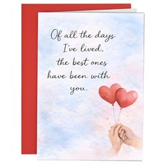 Father’s Day Card for Husband from Wife, Romantic Fathers Day Card for Hus