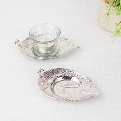 3 Metal 5 in Maple Leaf Votive CANDLE HOLDERS Centerpieces Party Events Supplies