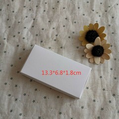 100 Black Kraft White wedding favor boxes birthday party favor cookie candy box