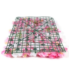 40 x 60 cm 20Pieces Flower Wall Champagne White & Pink Rose Panel Floral Decor