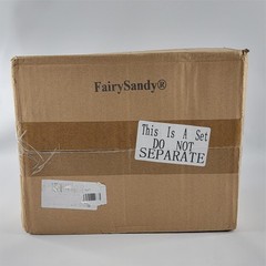 FairSandy Acrylic Table Name Holders Lot 12 Clear Black Wedding 1.5x5x8 Holder
