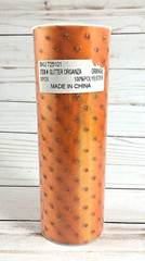 Glitter Organza Roll ORANGE 6″x10 yards Shimmering Sparkle Shiny Sheer Tulle 2x