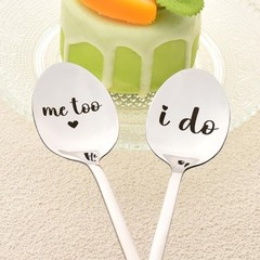 Wedding Gifts for Bride and Groom Spoons for Fiancee Fiance Engagement Gift f…