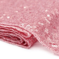 1/5 pcs Glitter Sequin Table Runner Shinny Tablecloth Linens Wedding Party Decor