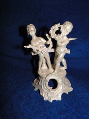 New Vintage Wilton Petite «Celestial Twins» wedding Cake Top, 1001-554, 1973