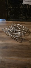 Gold Geometric Centerpiece Table Decor Gold Metal
