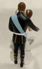 Weddingstar Cake Topper «Princess & Prince» Regal Romance Hand Painted Porcelain