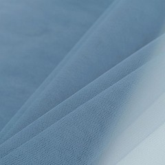 Dusty Blue TULLE NET FABRIC 54″ wide x 40 yards Bolt Crafts Sewing Put-up