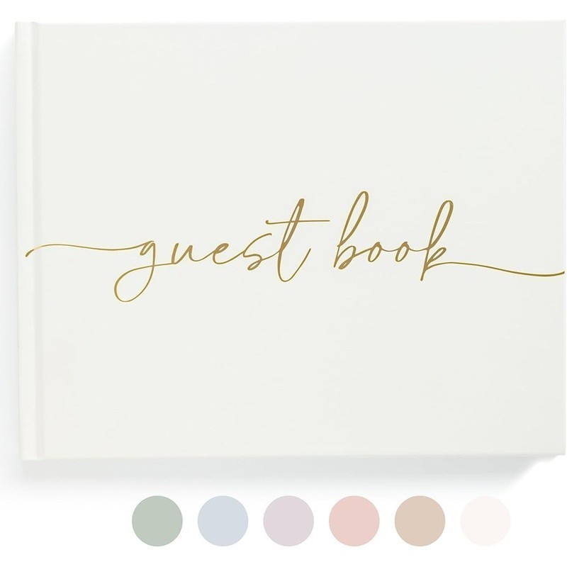 Elegant Wedding Guestbook Polaroid Keepsake Durable Eco-Friendly Signature Book