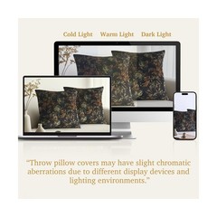 StangH Soft Floral Velvet Throw Pillow Covers for Living Room, 18×18 Vintage …
