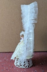 Vintage MCM Bride and Groom Wedding Anniversary Cake Topper