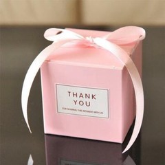 40x Pink Favor Boxes Wedding Girls Birthday Baby Shower Candy Cookie Gift Boxes