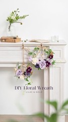 Ling’s moment Artificial Flowers, 50Pcs 3″ Roses in Purple Shades, Realistic …