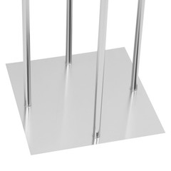 Metal Wedding Flower Stand Crystal-like Pedestal Stand 10kg/22lbs For Parties
