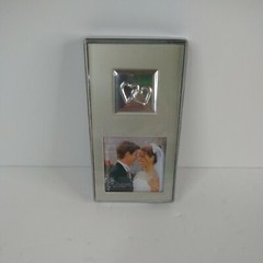 Exquisite Silver Wedding Photo Frames Creative 2×2 💕💕💕