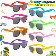 8-64Pcs Colorful Party Glasses Wedding Sunglass Bulk for Guests Bachelorette Par