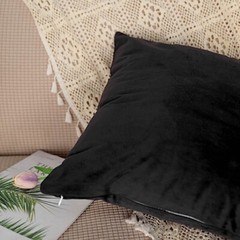 18″ Throw PILLOW COVERS Square Velvet Cushion Cases Living Room Home Supplies