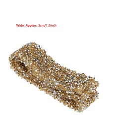 Mesh Wrap Roll Sparkle Crystal Rhinestone Ribbon Wedding Decoration