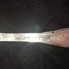 Ornate Silver Wedding Cake Server Elles Italy. Serrated edges. High shine.