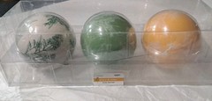 Jo Ann Place & Time Collection NIP Picnic Weather 3 Ceramic Ball Table Decor