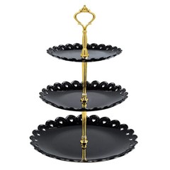Detachable Cake Stand 3 Tier Pastry Cupcake Fruit Plate Serving Dessert Holder