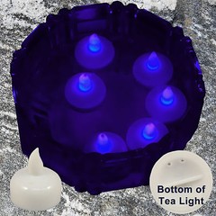 NEW 12 Purple Led Floating Candle Floral Tea Light for Wedding Centerpiece Decor
