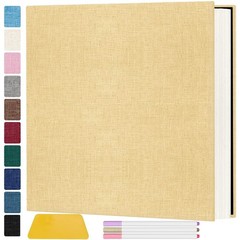 Zesthouse Large 18In Photo Album Self Adhesive 60 Pages, Scrapbook Albums wit…