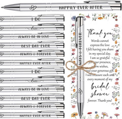 30 Sets Bridal Shower Favors for Guests Wedding Pens Bulk with Thank You Cards B