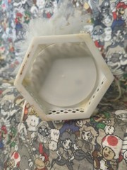 Vintage Wilton Bride and Groom Gazebo Wedding CakeTop White Porcelain 90s