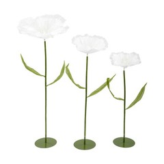 3 Pcs Artificial Flower Arrangements, Artificial Flowers For Wedding Decoration