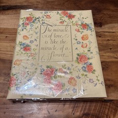 Hallmark VINTAGE Wedding Keepsake Album Photo Book Memories NEW 9″x11″