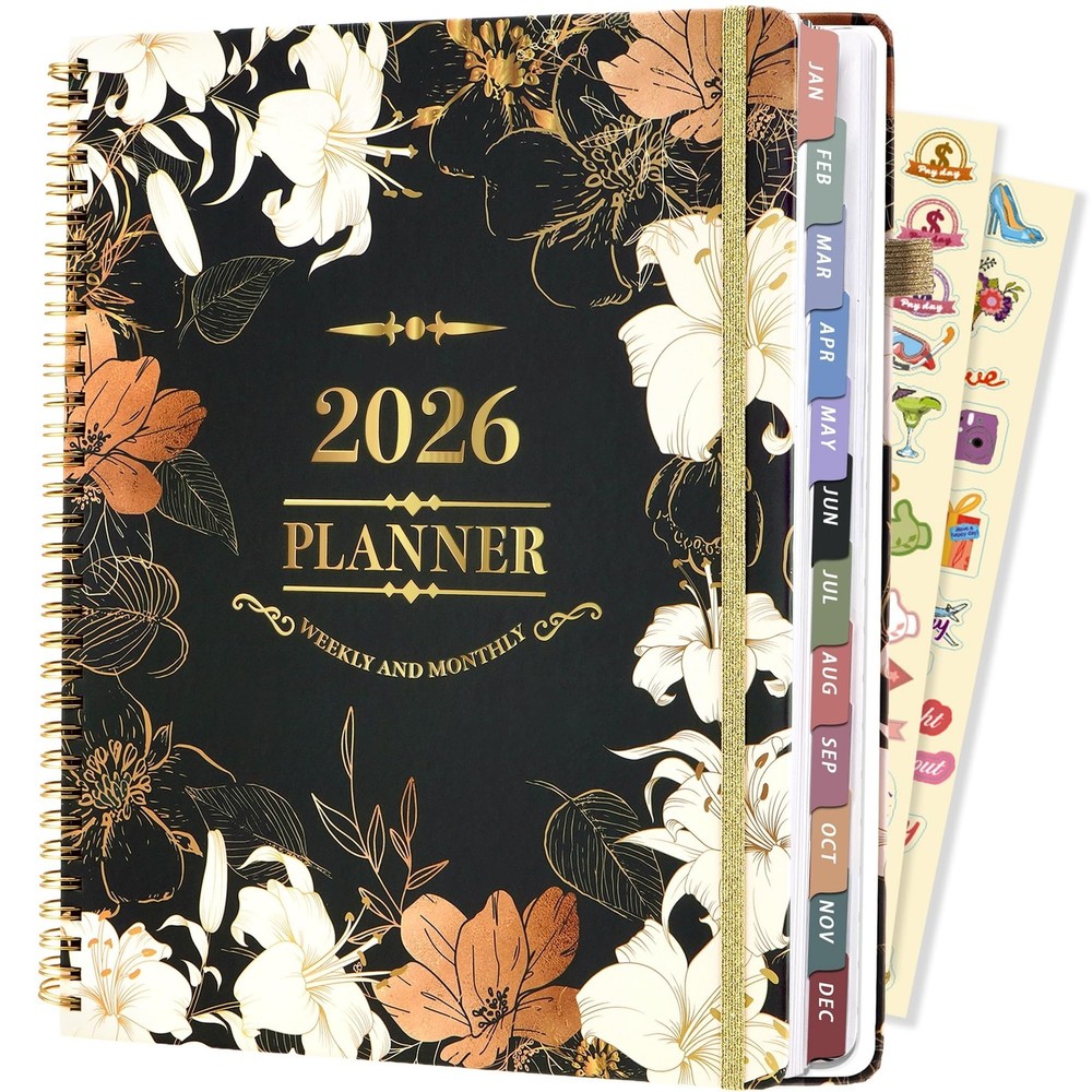 2026 Planner Weekly and Monthly Daily Calendar Planners 8.5 x 11, Jan 2026-De…