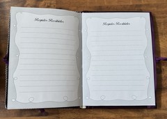 New 3pc Purple Silver Quinceanera Ceremony Set Bible Photo Album Guest Book READ