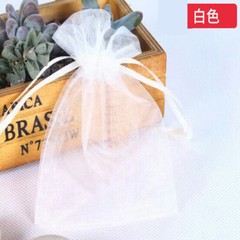 200/500PCS Organza Gift Bag Drawstring Candy Jewelry Pouches Wedding Party Favor