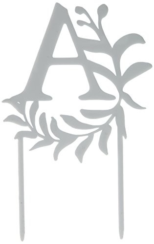 Weddingstar Inc. 4466-A Weddingstar Modern Fairy Tale Monogram»A» Acrylic Cake